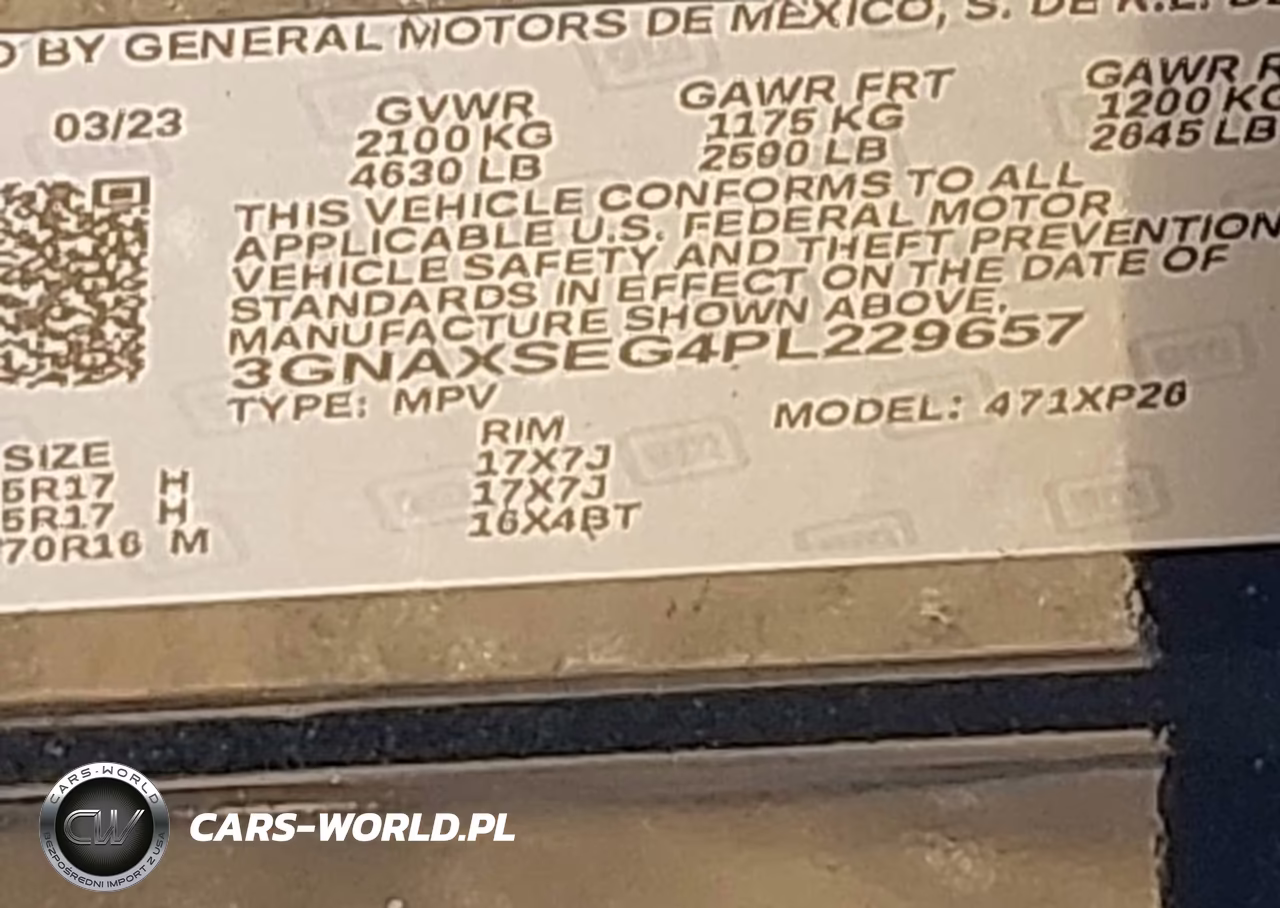 2023 Chevrolet Equinox Awd Ls VIN:3GNAXSEG4PL229657 - 9