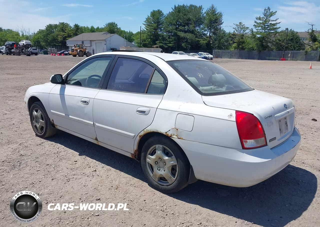 2002 Hyundai Elantra Gls VIN:KMHDN45D72U304214 - 3