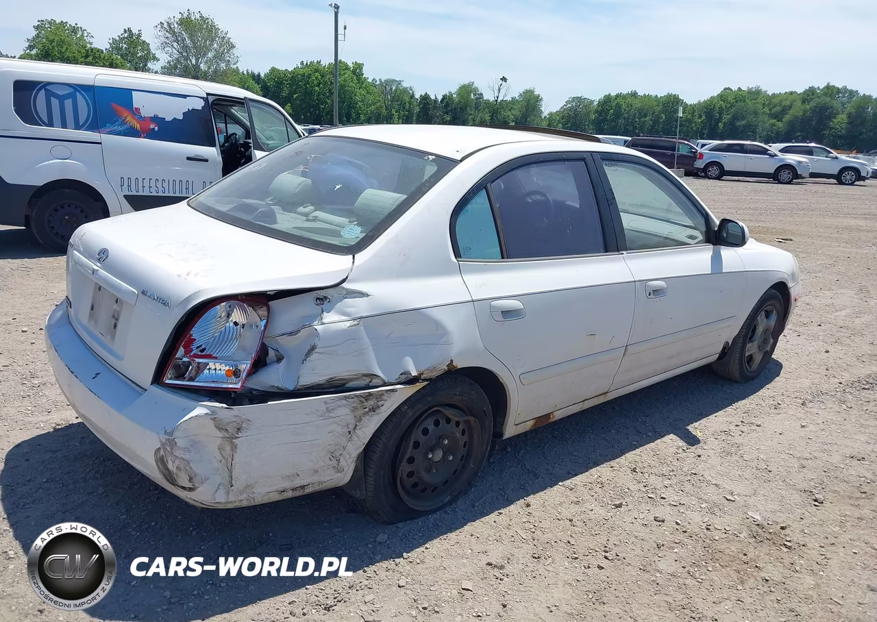 2002 Hyundai Elantra Gls VIN:KMHDN45D72U304214 - 4