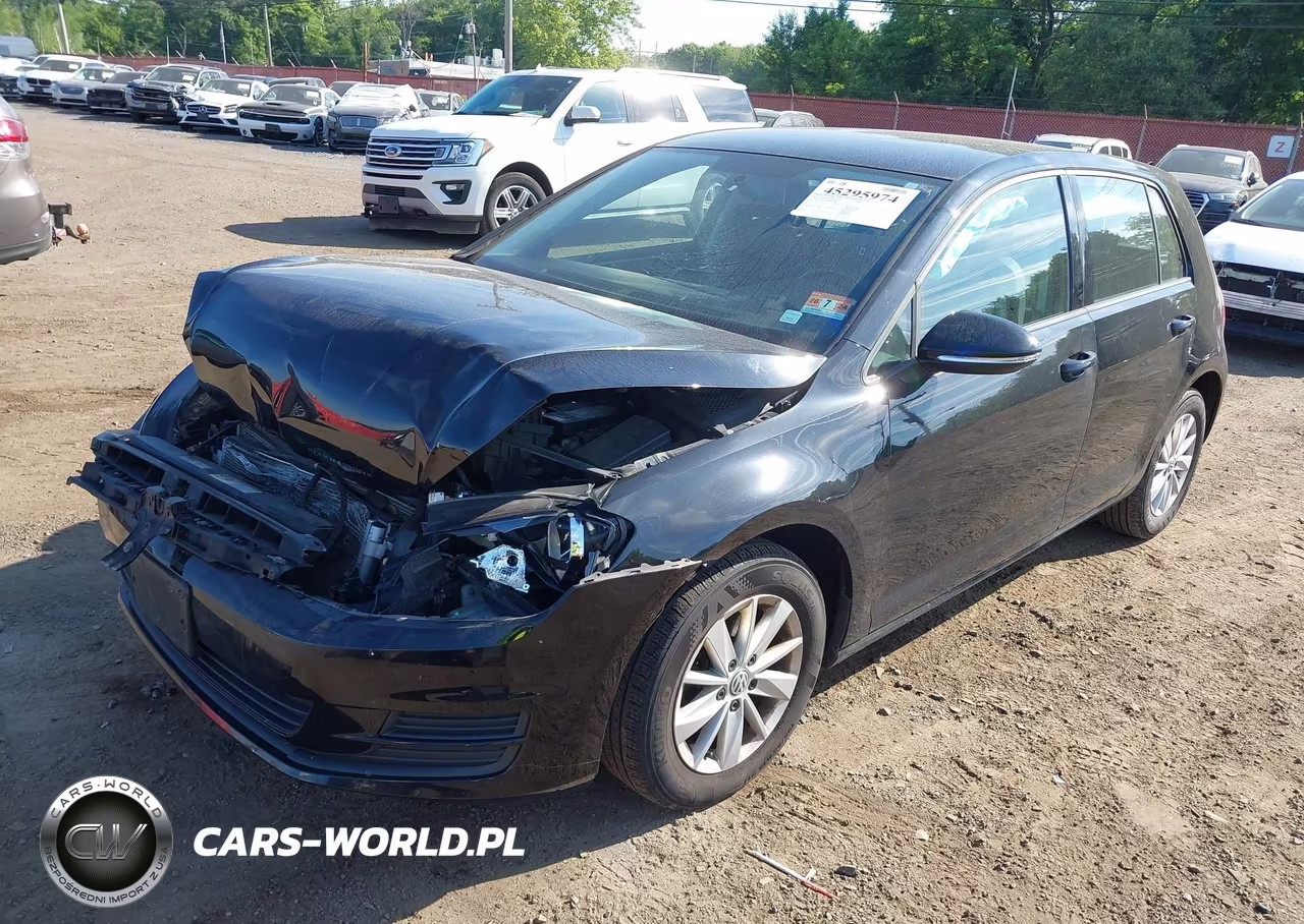 2015 Volkswagen Golf Tsi S 4-Door VIN:3VW217AU2FM082865 - 2