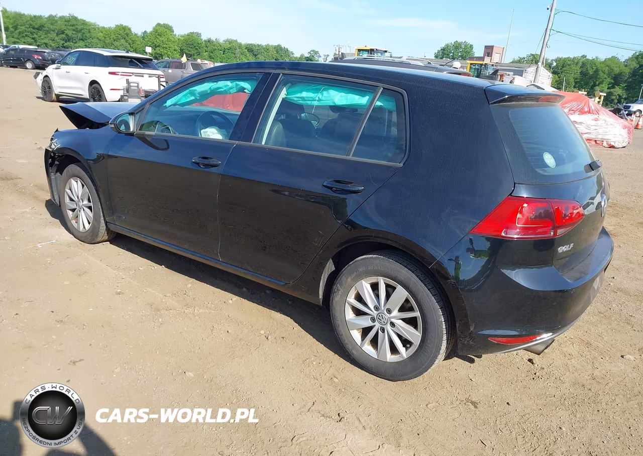 2015 Volkswagen Golf Tsi S 4-Door VIN:3VW217AU2FM082865 - 3