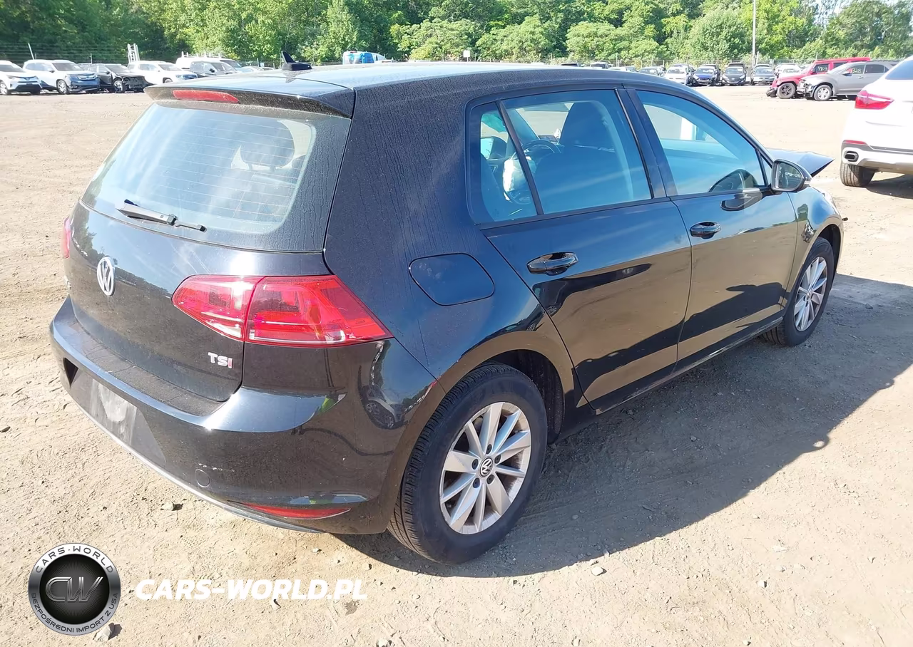 2015 Volkswagen Golf Tsi S 4-Door VIN:3VW217AU2FM082865 - 4