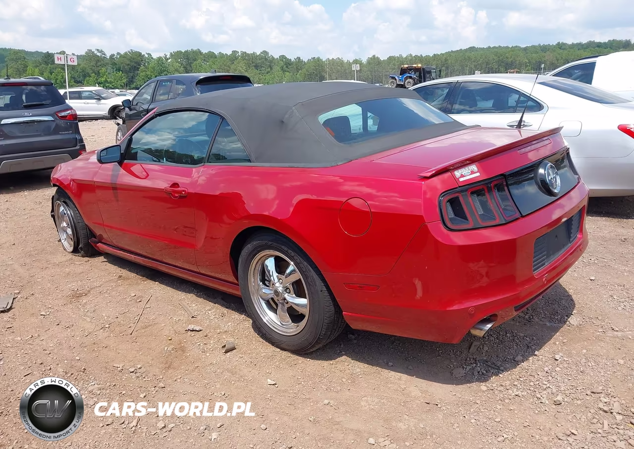 2013 Ford Mustang V6 VIN:1ZVBP8EM9D5258103 - 3