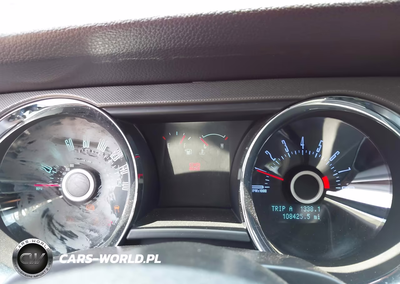 2013 Ford Mustang V6 VIN:1ZVBP8EM9D5258103 - 7