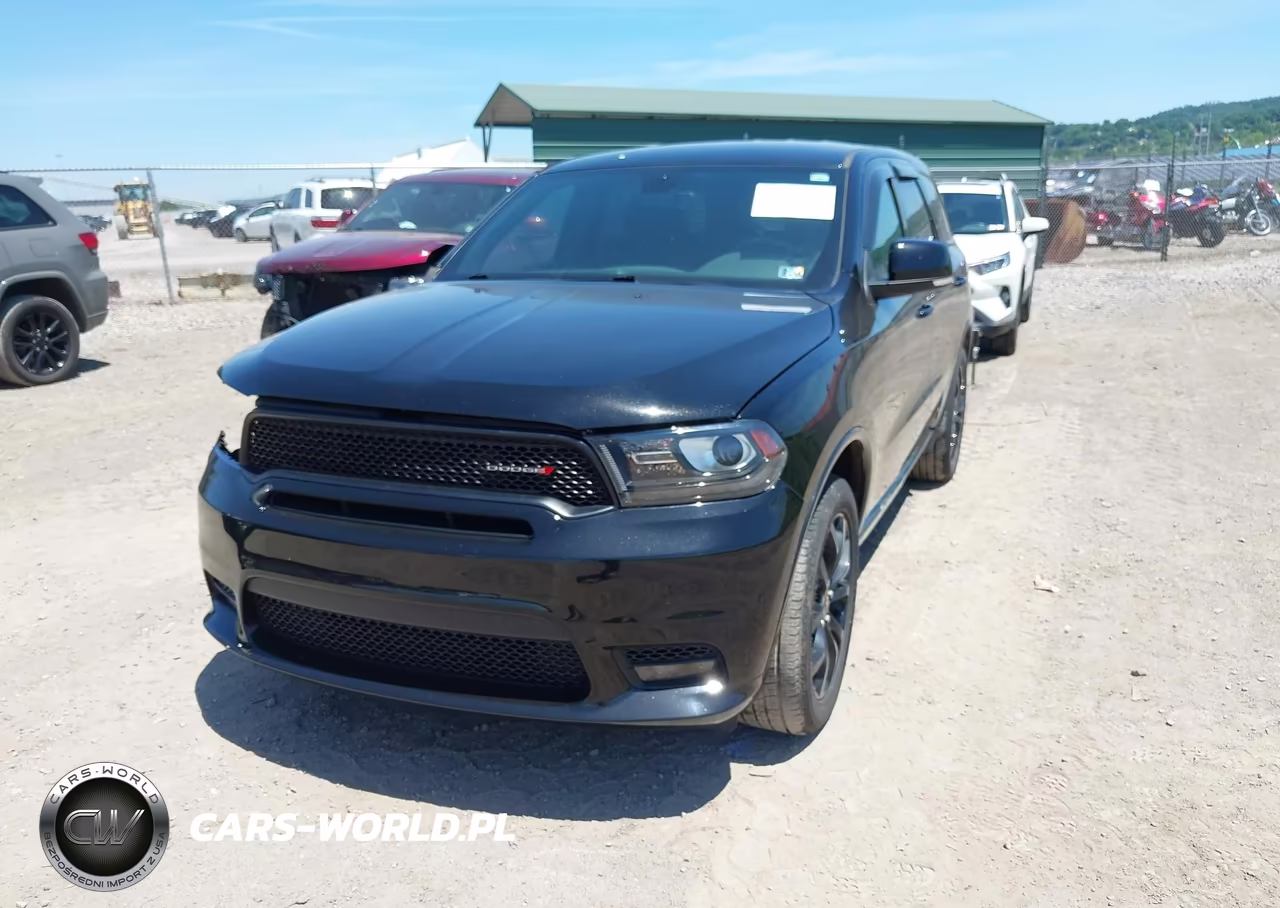 2019 Dodge Durango Gt Plus Awd VIN:1C4RDJDG2KC839948 - 2