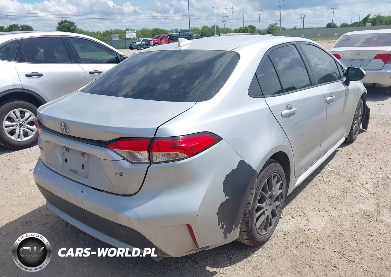 2020 Toyota Corolla Le VIN:JTDEPRAE4LJ020296 - 4