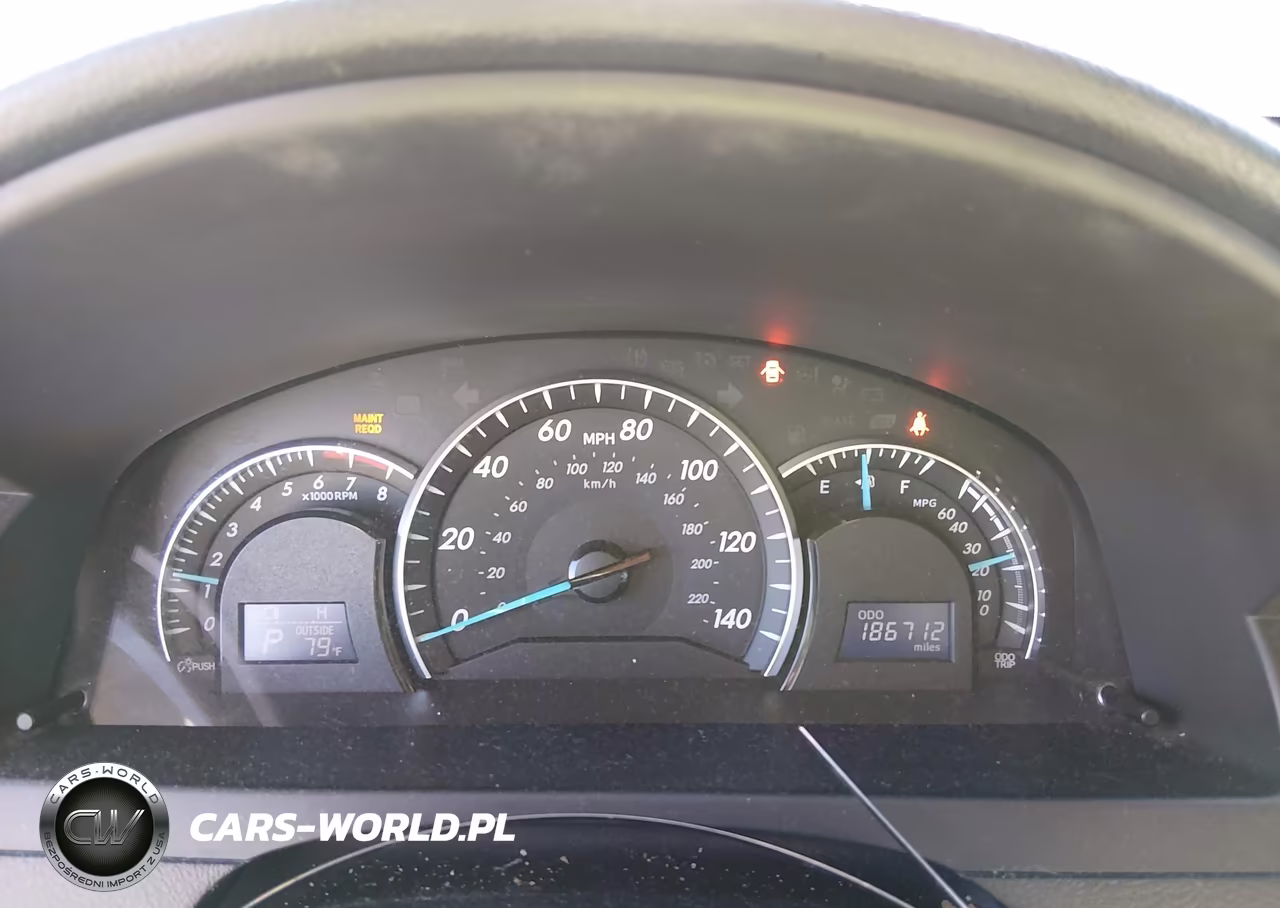 2013 Toyota Camry Xle VIN:4T1BF1FK2DU707892 - 7