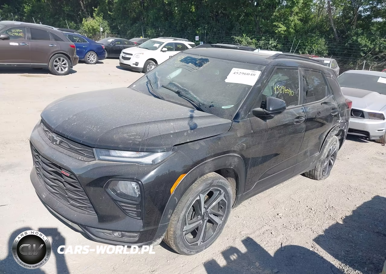 2022 Chevrolet Trailblazer Fwd Rs VIN:KL79MTSL6NB111889 - 2