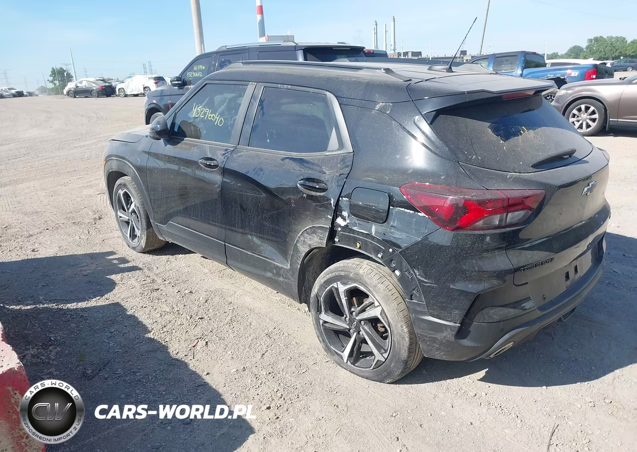 2022 Chevrolet Trailblazer Fwd Rs VIN:KL79MTSL6NB111889 - 3