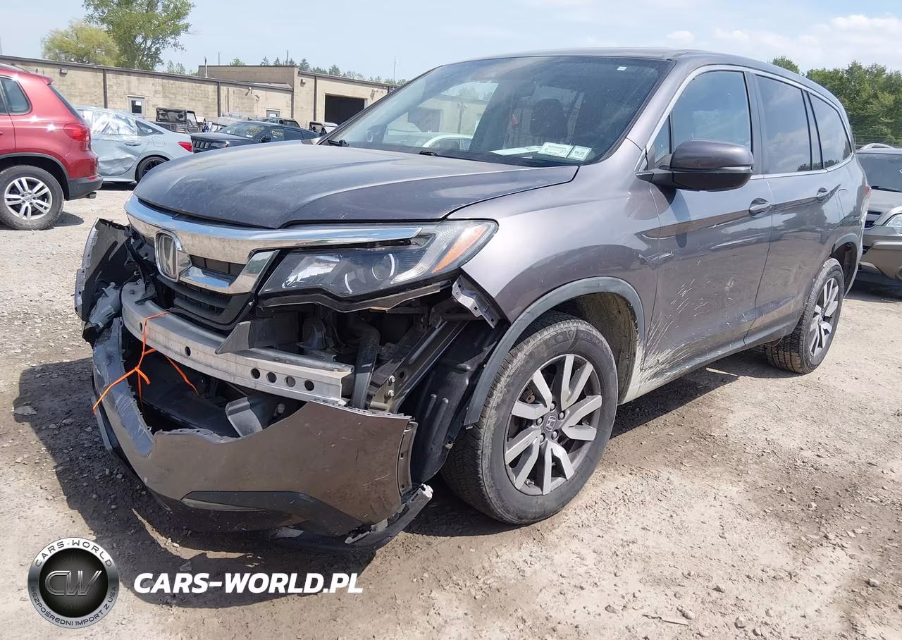 2019 Honda Pilot Ex-L VIN:5FNYF6H56KB037501 - 2