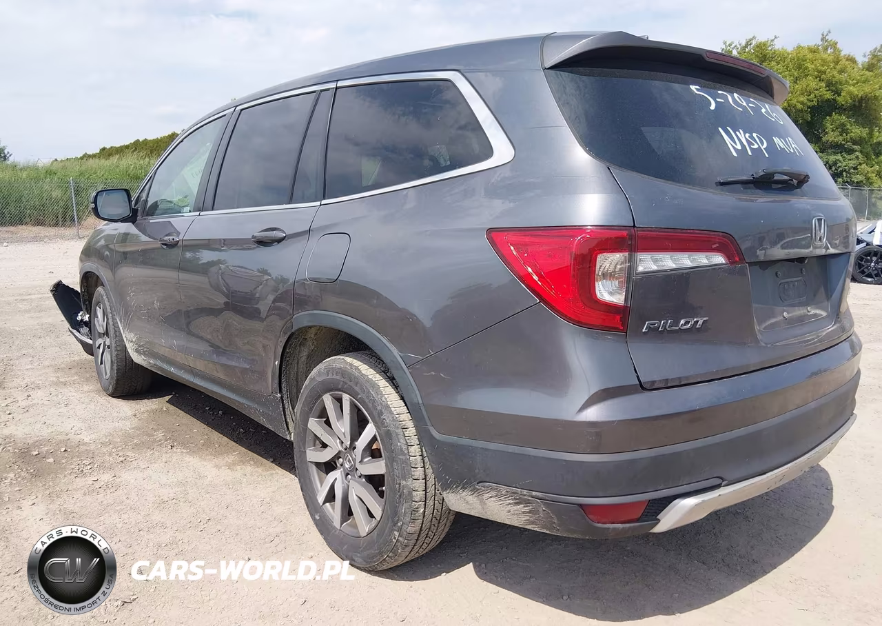 2019 Honda Pilot Ex-L VIN:5FNYF6H56KB037501 - 3