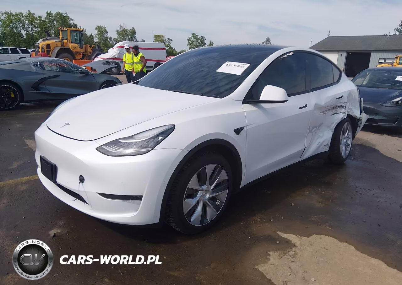 2021 Tesla Model Y Long Range Dual Motor All-Wheel Drive VIN:5YJYGDEE4MF104945 - 2