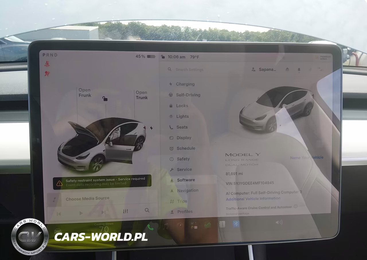 2021 Tesla Model Y Long Range Dual Motor All-Wheel Drive VIN:5YJYGDEE4MF104945 - 7