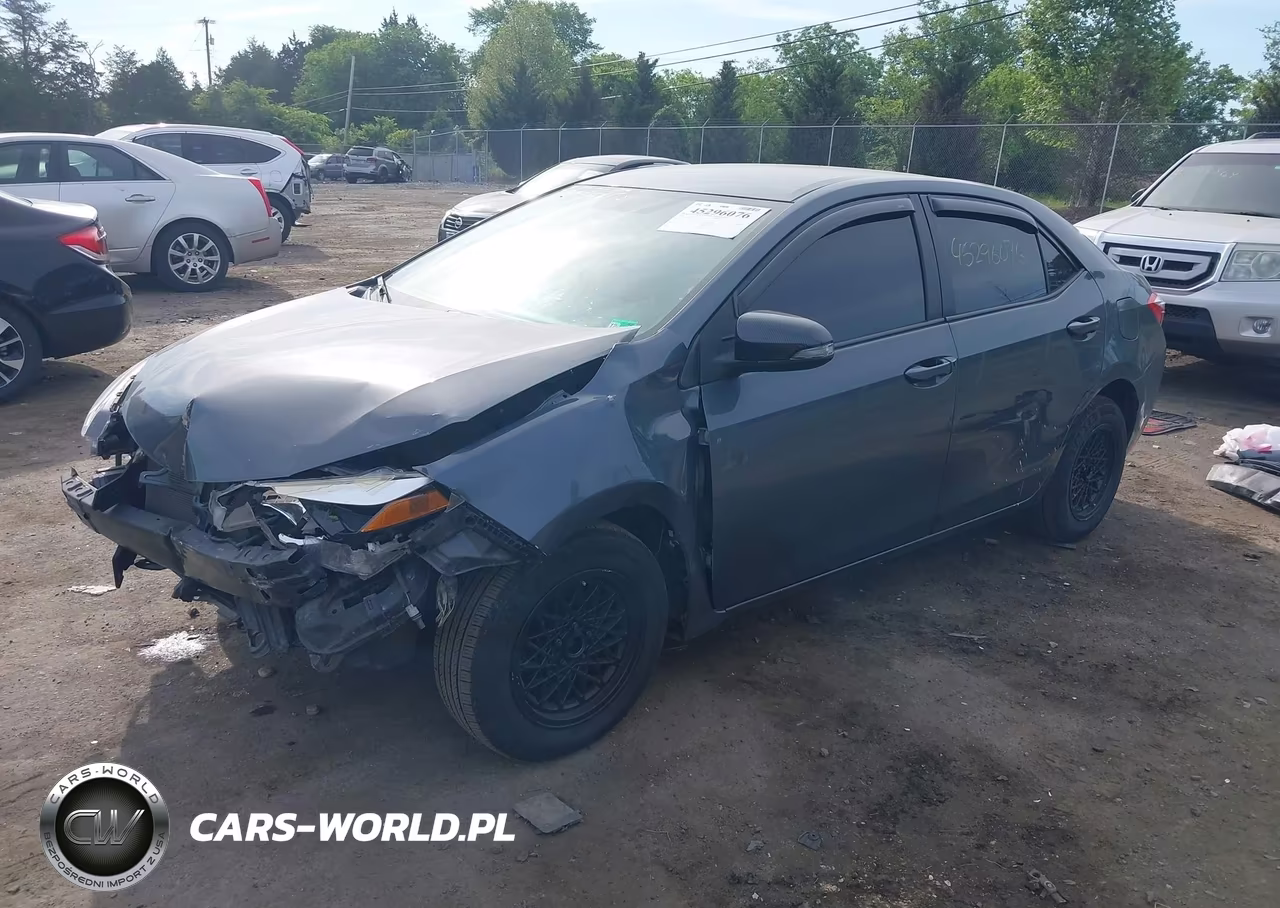 2015 Toyota Corolla L VIN:2T1BURHE6FC236491 - 2