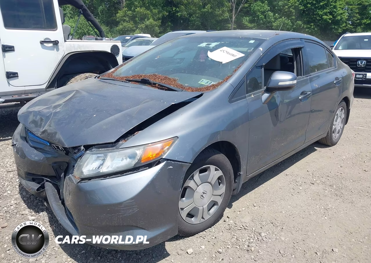 2012 Honda Civic Hybrid VIN:JHMFB4F3XCS009373 - 6