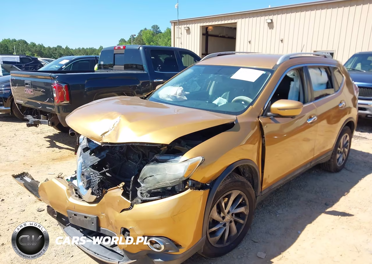 2014 Nissan Rogue Sl VIN:5N1AT2MVXEC836168 - 2
