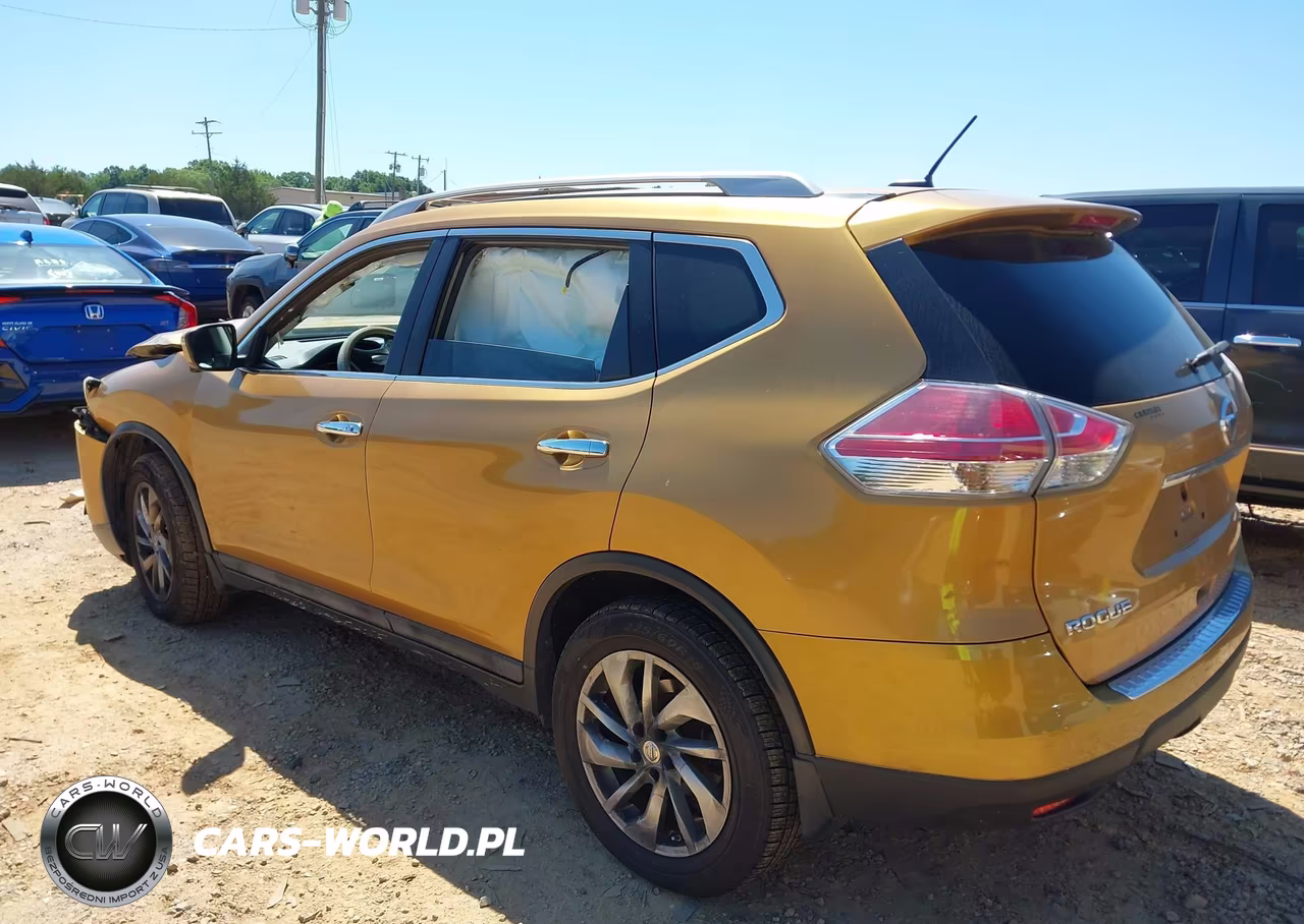2014 Nissan Rogue Sl VIN:5N1AT2MVXEC836168 - 3