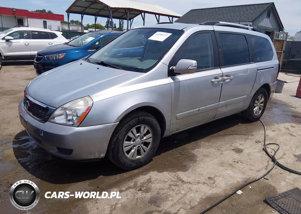 2011 Kia Sedona Lx VIN:KNDMG4C73B6381940 - 2