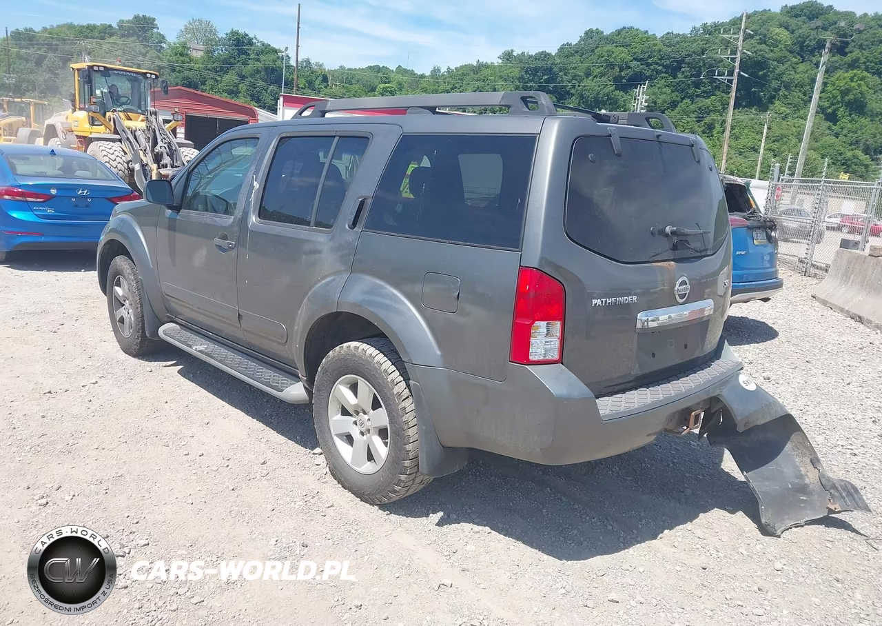 2008 Nissan Pathfinder Se VIN:5N1AR18B28C650640 - 3