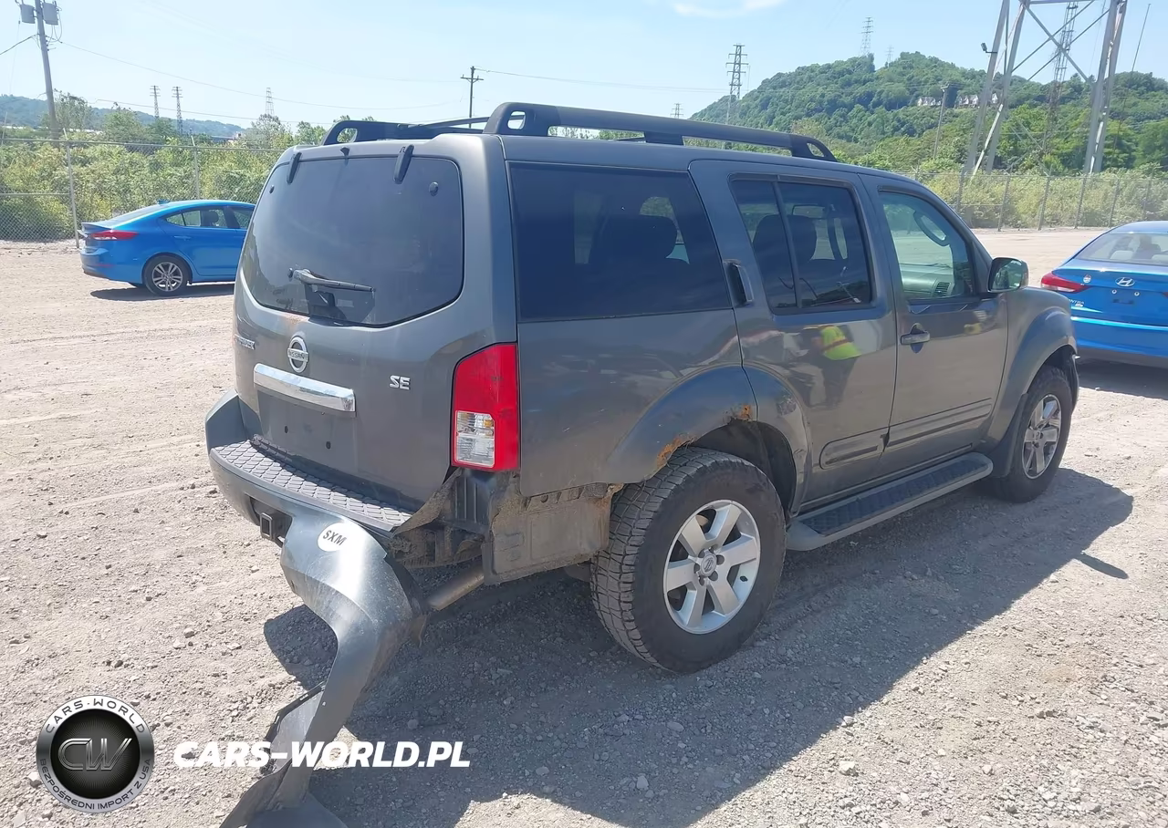 2008 Nissan Pathfinder Se VIN:5N1AR18B28C650640 - 4
