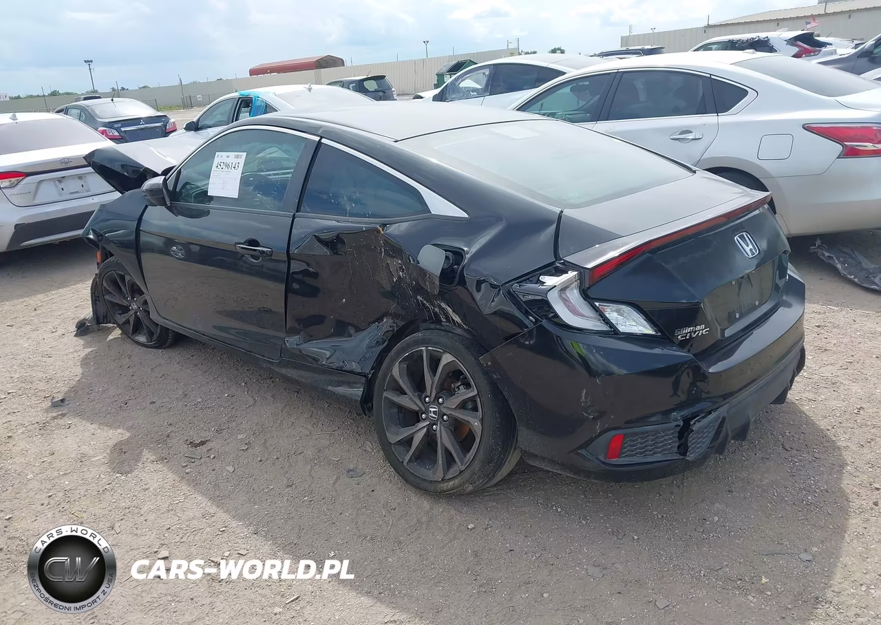 2019 Honda Civic Sport VIN:2HGFC4B88KH308061 - 3