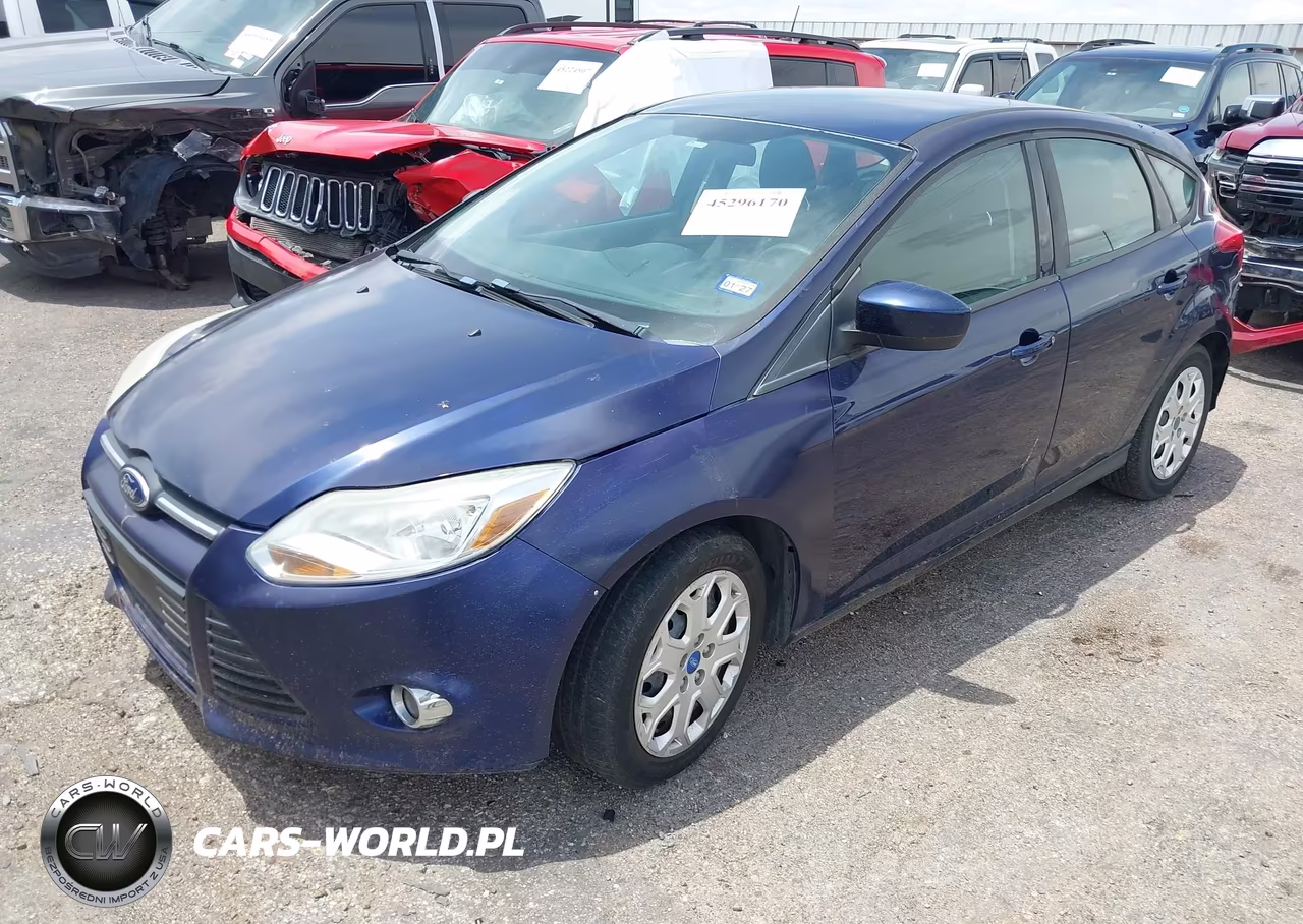 2012 Ford Focus Se VIN:1FAHP3K20CL105581 - 2