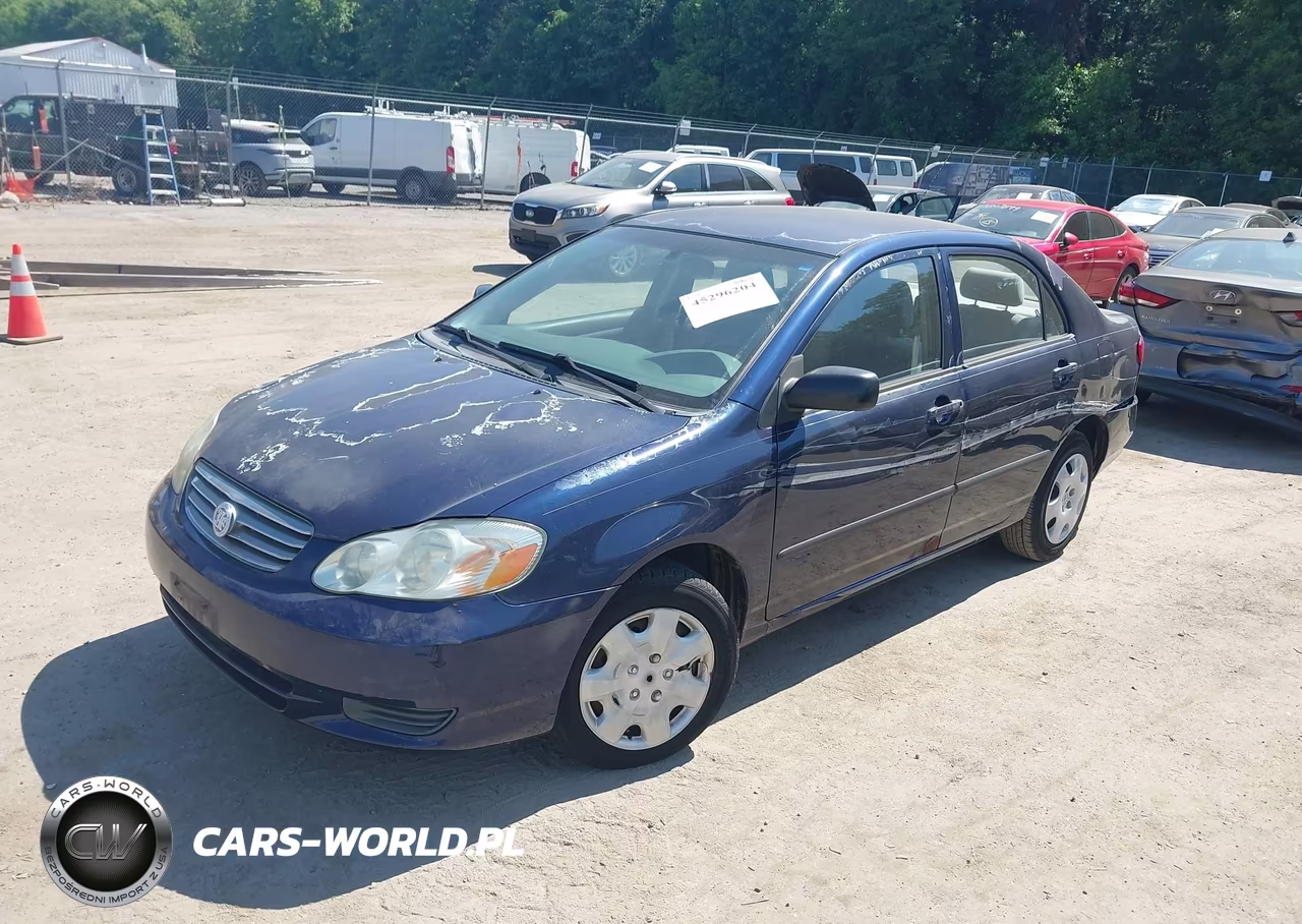 2004 Toyota Corolla Ce VIN:JTDBR32E340052754 - 2
