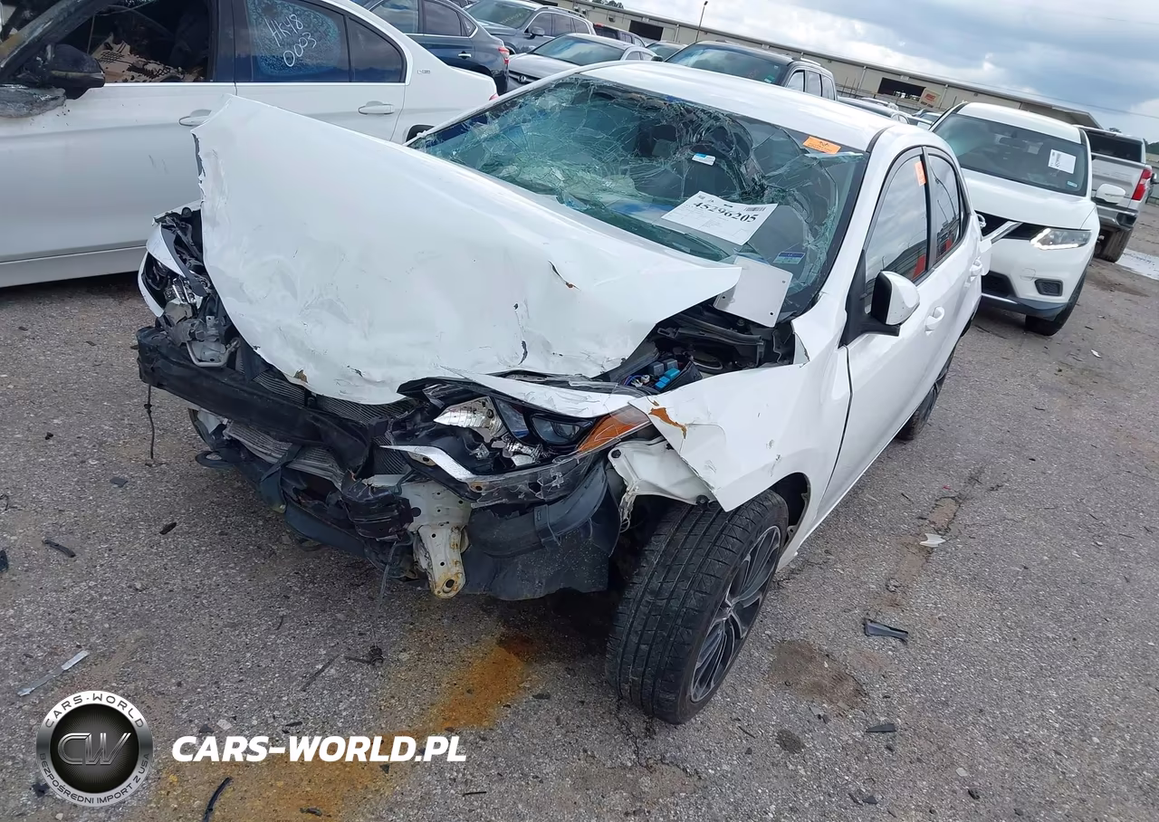 2016 Toyota Corolla S Plus VIN:5YFBURHE1GP489946 - 2