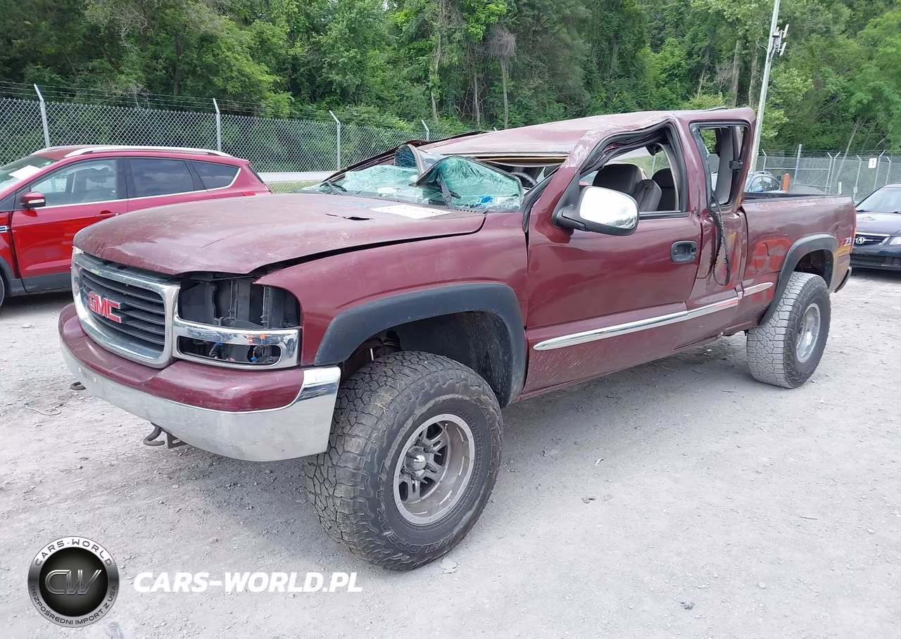 2000 GMC Sierra 1500 Sle VIN:1GTEK19T0YE405163 - 2