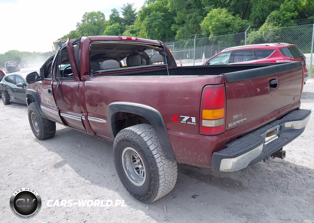 2000 GMC Sierra 1500 Sle VIN:1GTEK19T0YE405163 - 3