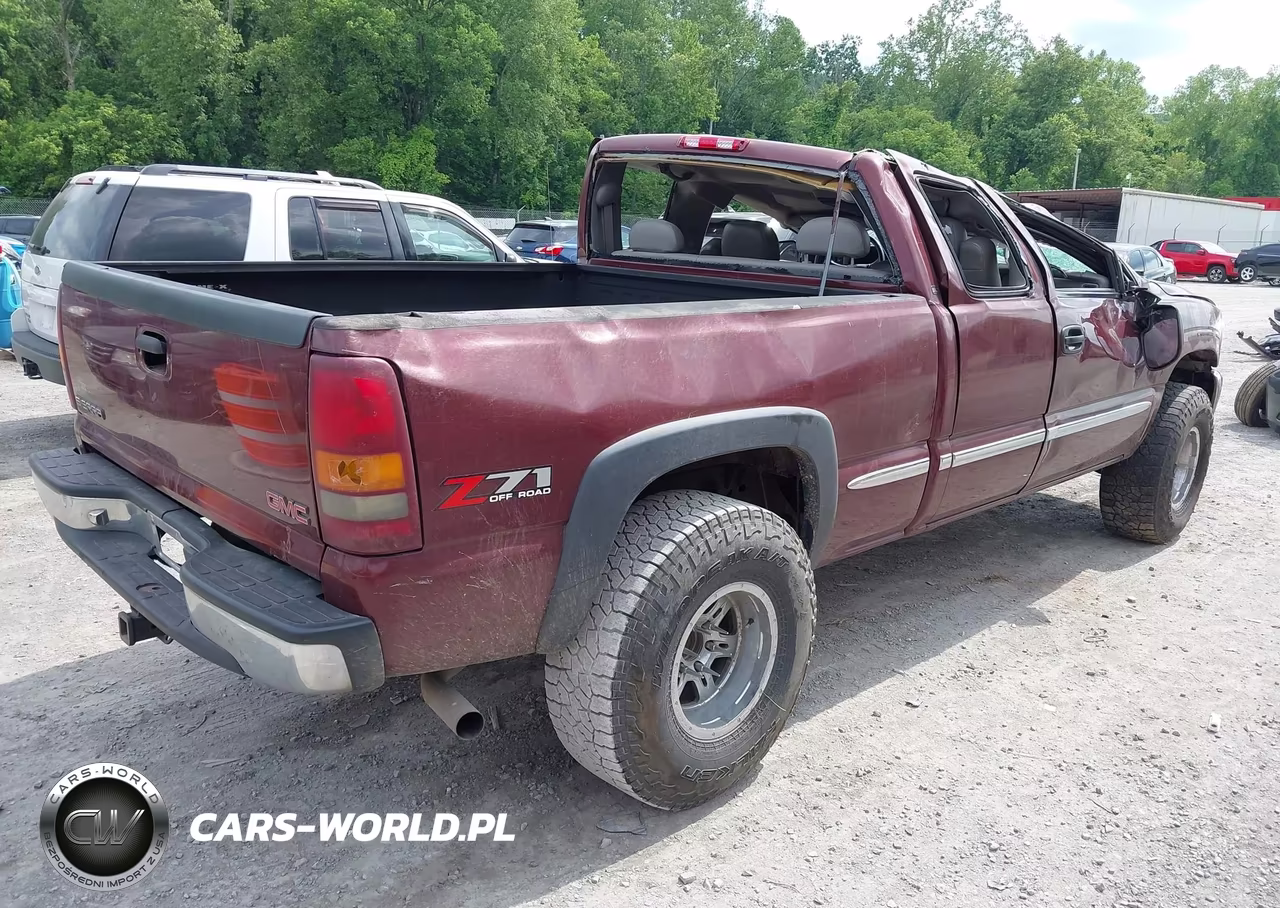 2000 GMC Sierra 1500 Sle VIN:1GTEK19T0YE405163 - 4