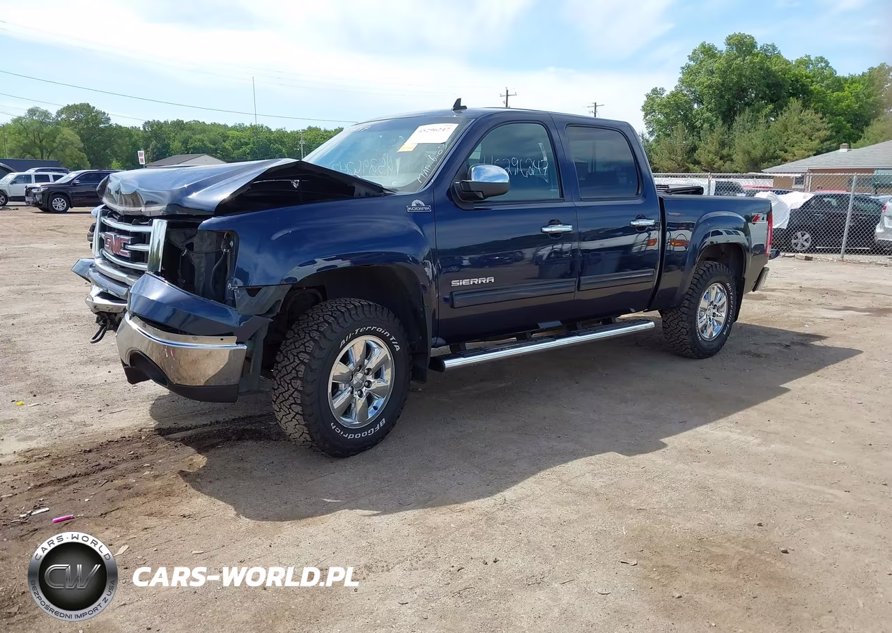 2012 GMC Sierra 1500 Sle VIN:3GTP2VE76CG247907 - 2