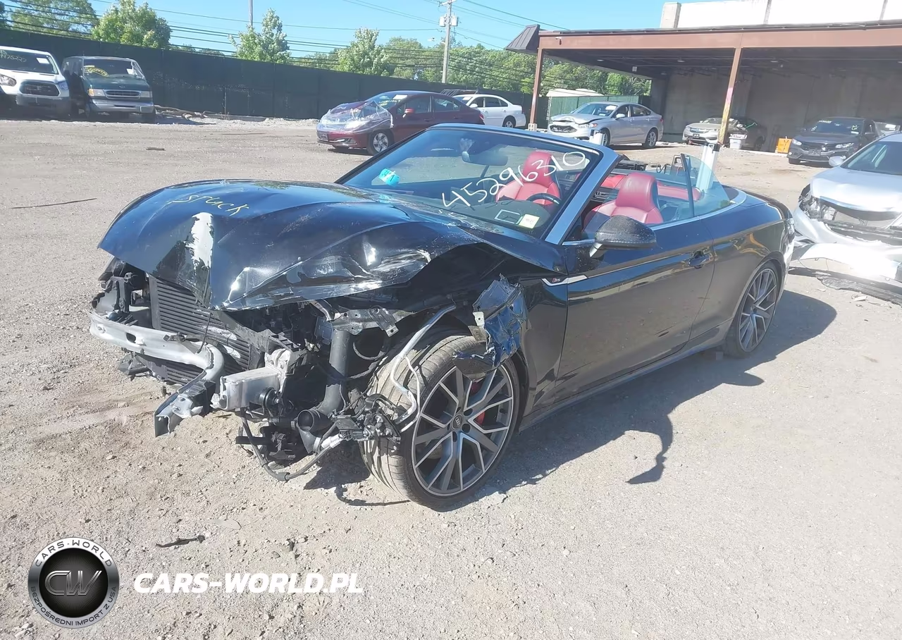 2022 Audi S5 Cabriolet Premium Plus Tfsi Quattro Tiptronic VIN:WAUW4GF59NN005991 - 2