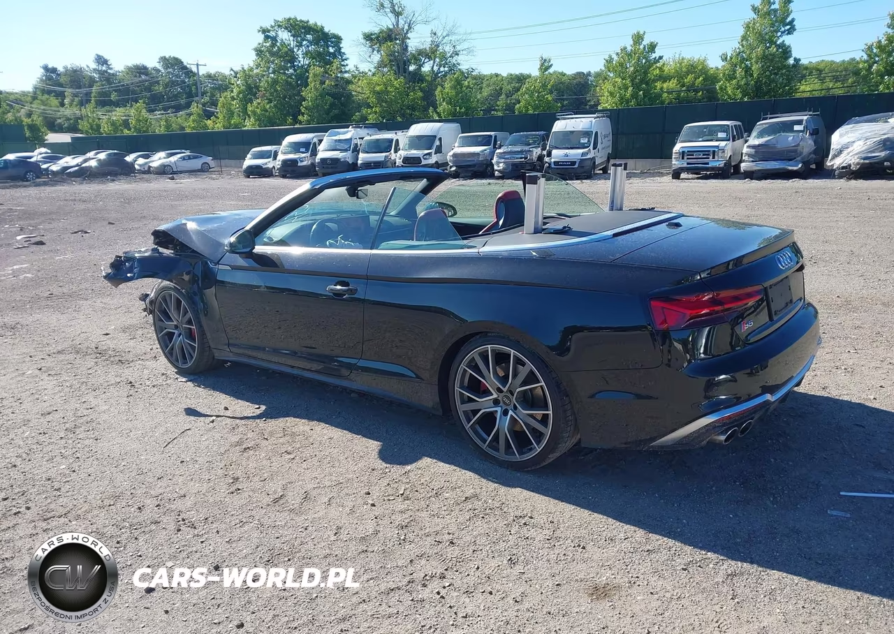 2022 Audi S5 Cabriolet Premium Plus Tfsi Quattro Tiptronic VIN:WAUW4GF59NN005991 - 3