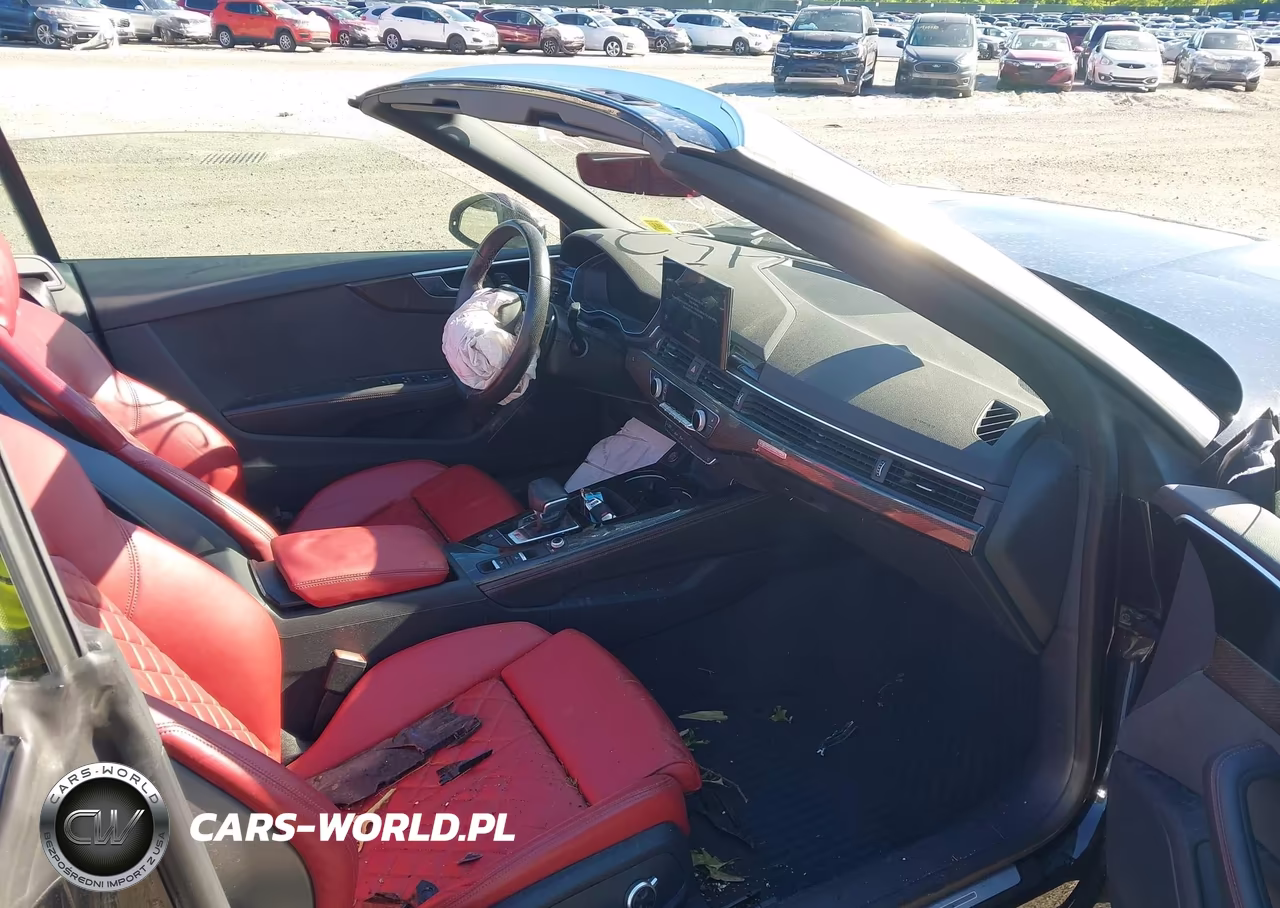 2022 Audi S5 Cabriolet Premium Plus Tfsi Quattro Tiptronic VIN:WAUW4GF59NN005991 - 5