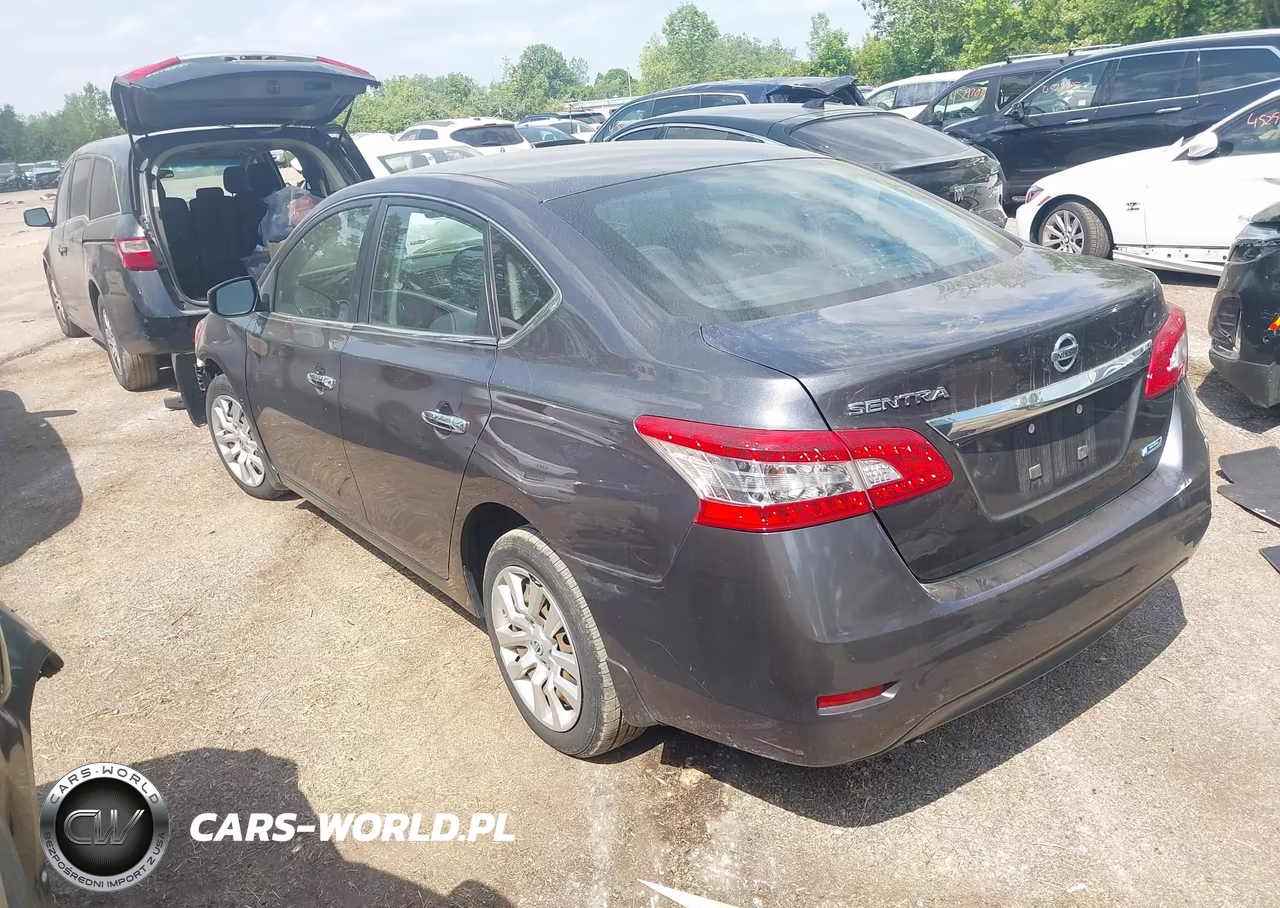 2014 Nissan Sentra S VIN:3N1AB7AP9EL695952 - 3