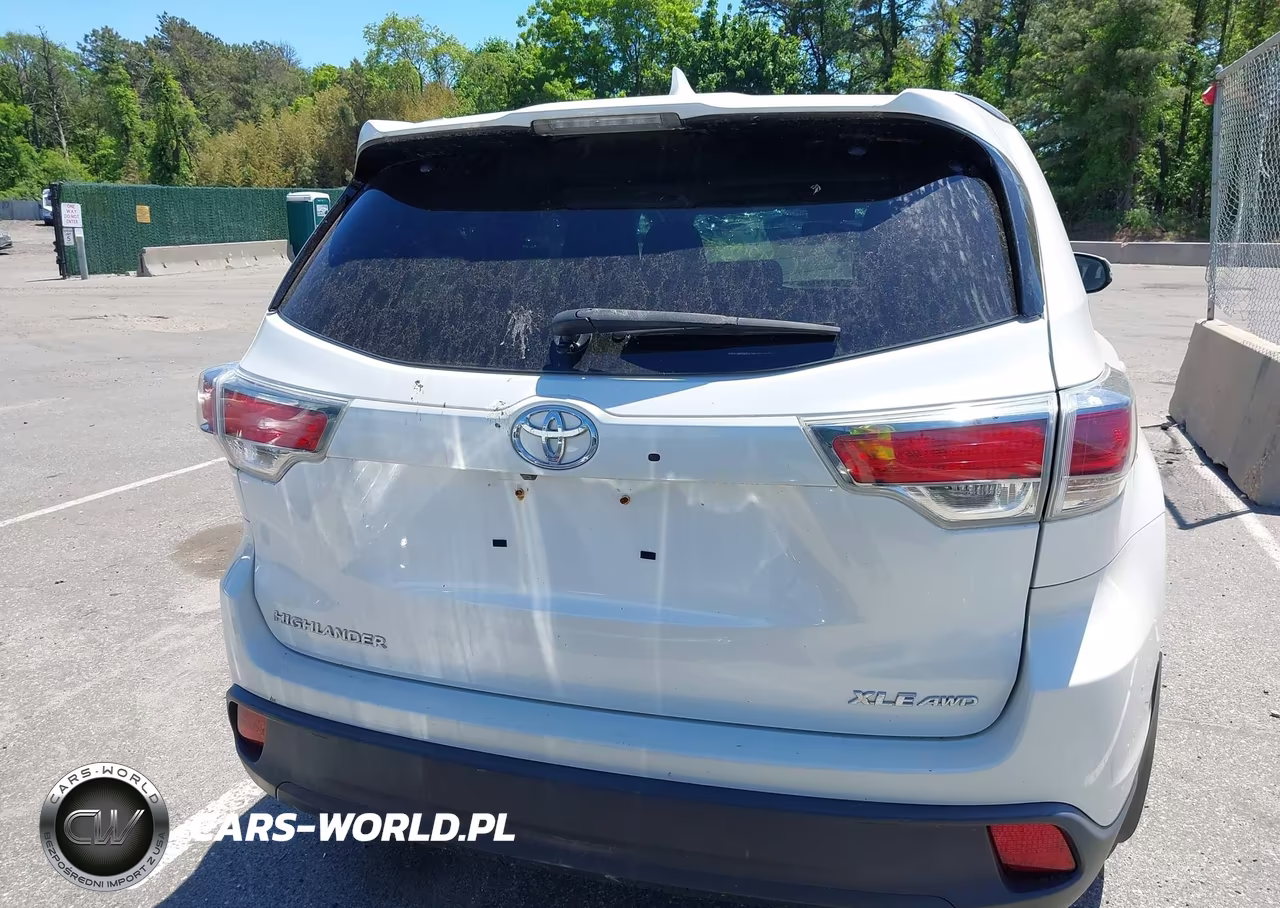 2016 Toyota Highlander Xle V6 VIN:5TDJKRFH8GS266986 - 16