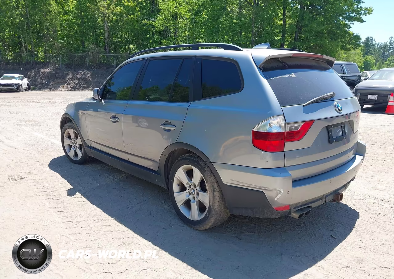 2007 BMW X3 3.0Si VIN:WBXPC93487WE78334 - 3