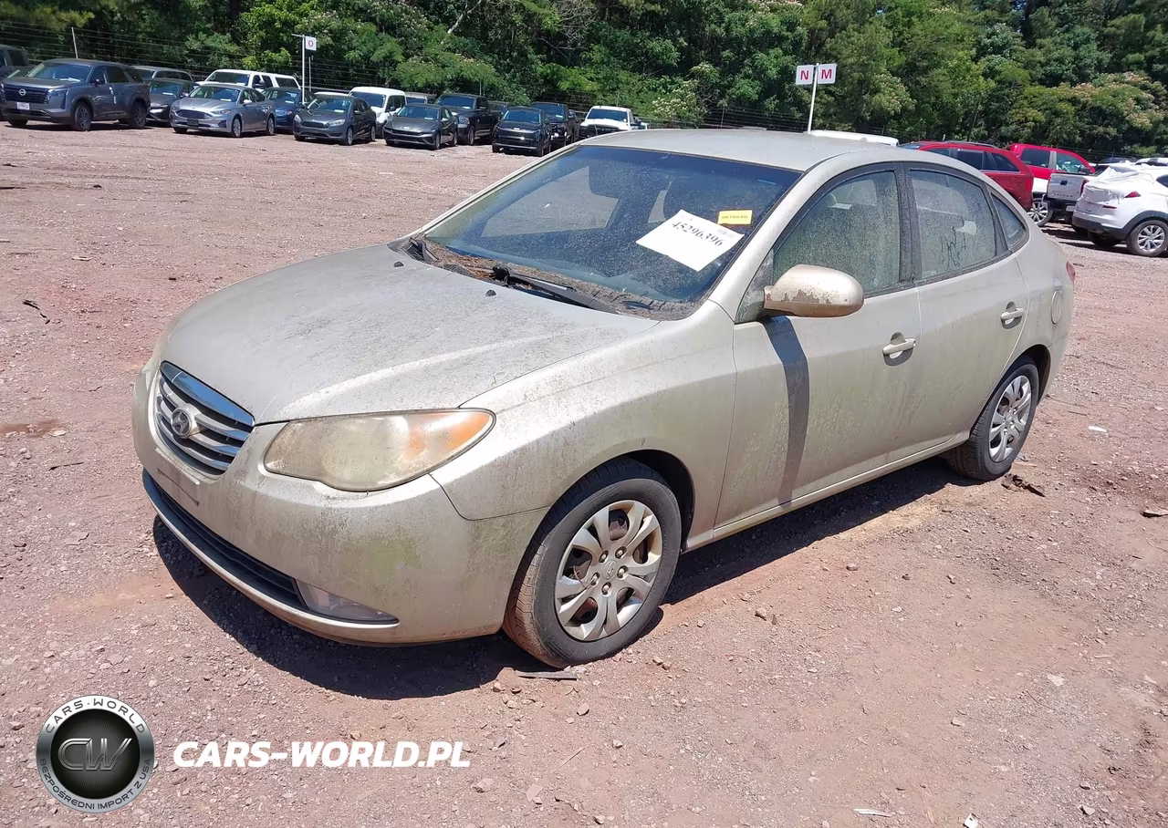 2010 Hyundai Elantra Gls VIN:KMHDU4AD5AU168947 - 2