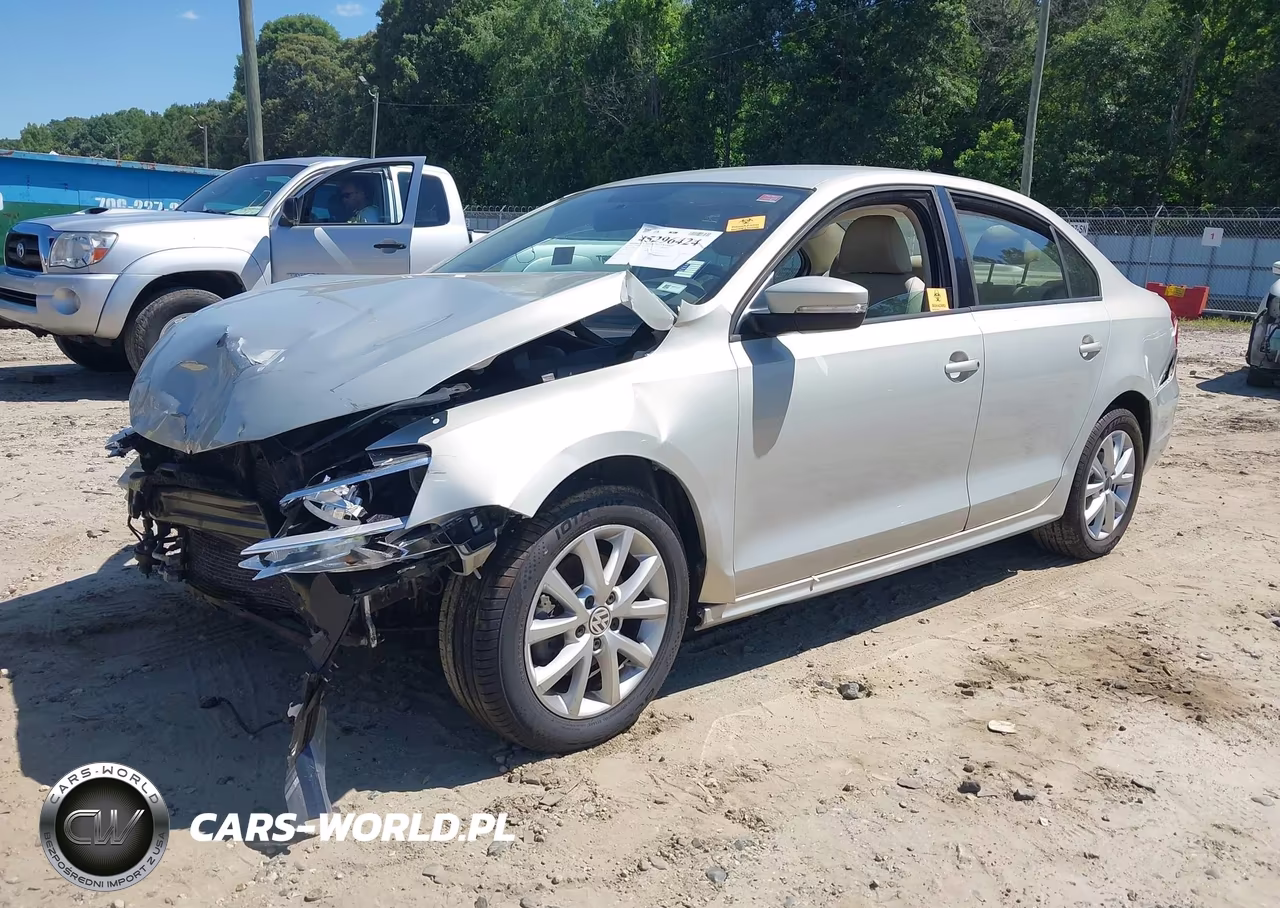 2012 Volkswagen Jetta 2.5L Se VIN:3VWDX7AJ8CM022579 - 2