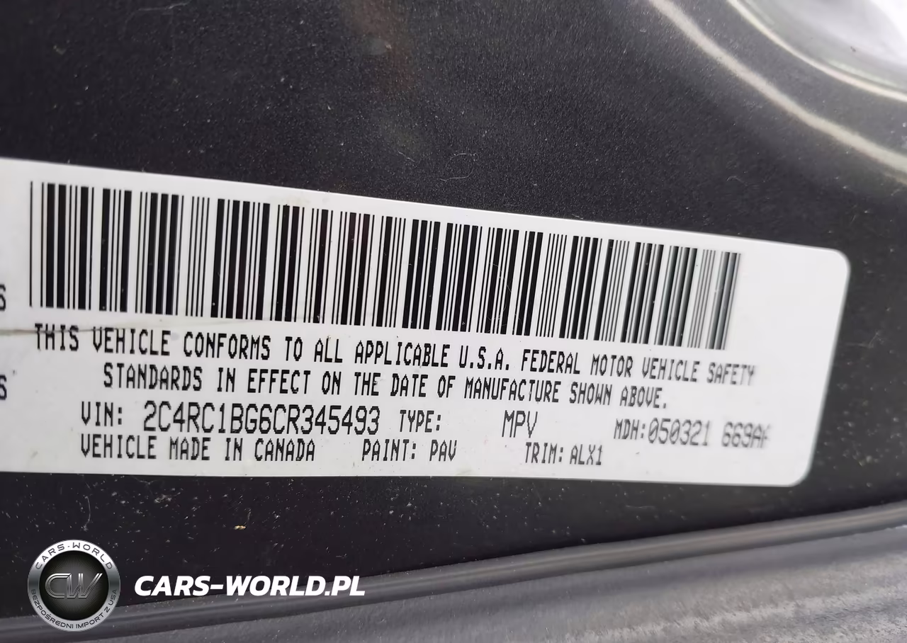 2012 Chrysler Town & Country Touring VIN:2C4RC1BG6CR345493 - 9