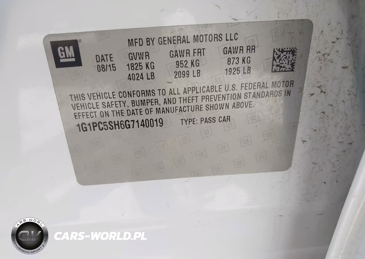 2016 Chevrolet Cruze Limited Ls Auto VIN:1G1PC5SH6G7140019 - 9