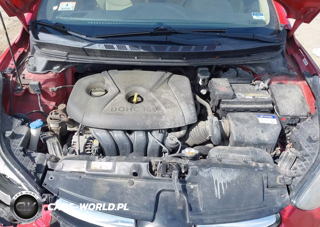 2013 Hyundai Elantra Gls VIN:KMHDH4AEXDU945866 - 10