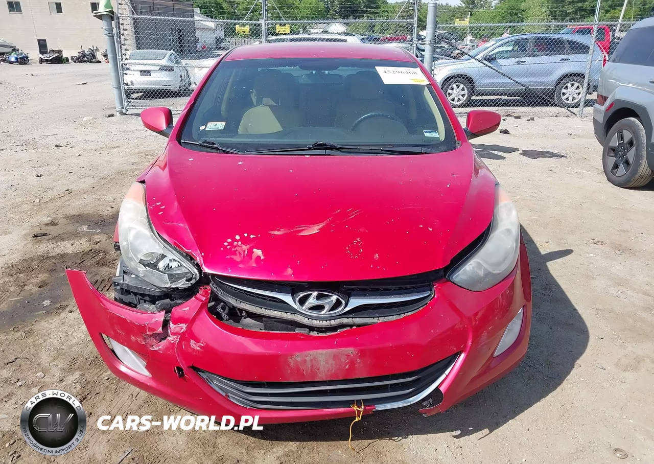 2013 Hyundai Elantra Gls VIN:KMHDH4AEXDU945866 - 12