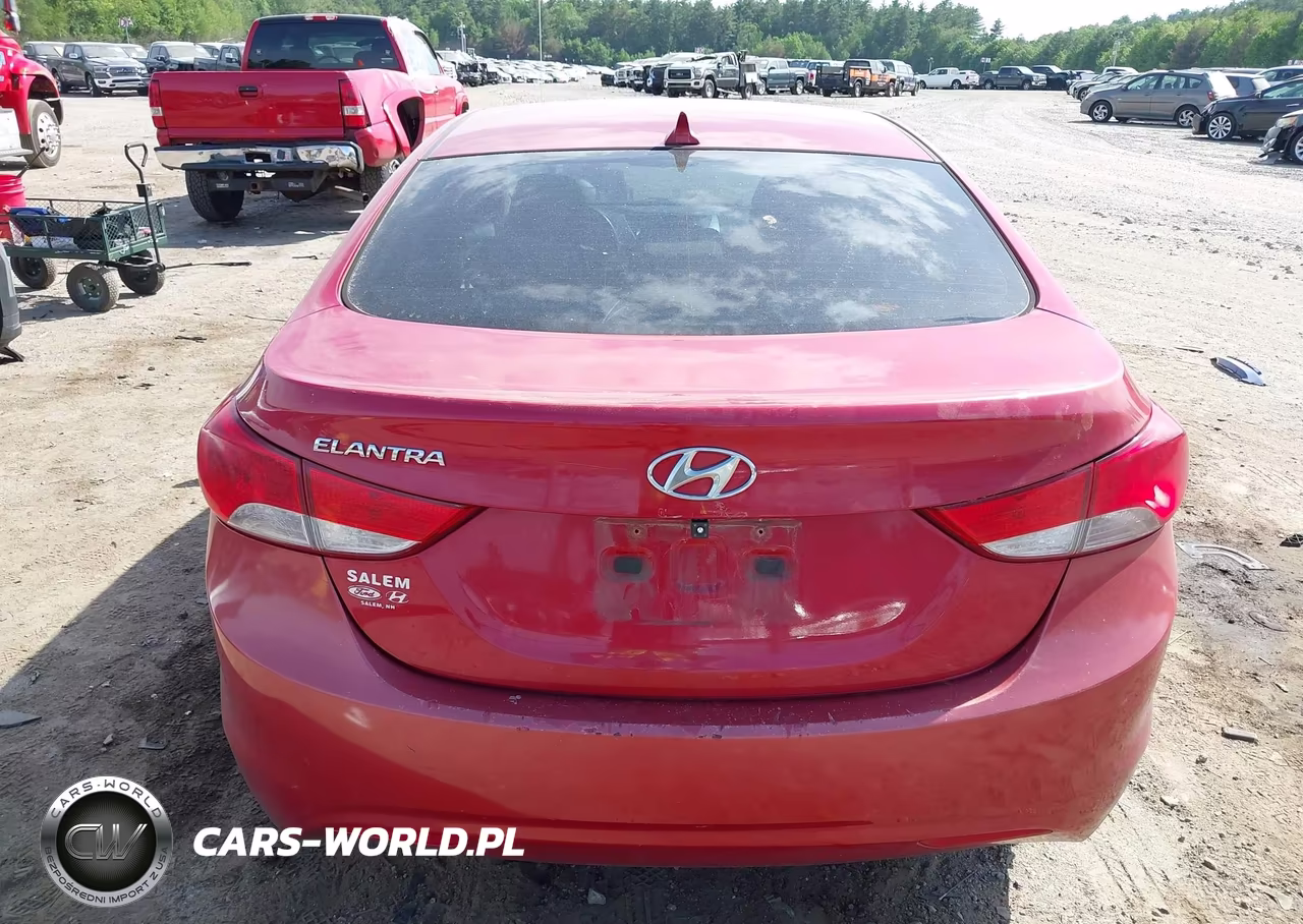 2013 Hyundai Elantra Gls VIN:KMHDH4AEXDU945866 - 16
