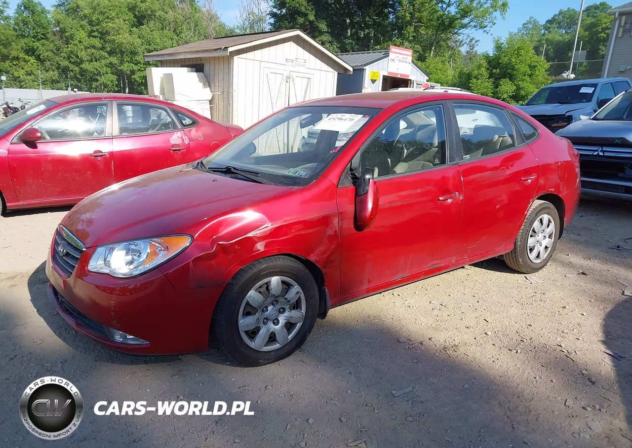 2009 Hyundai Elantra Gls VIN:KMHDU46D49U685144 - 2