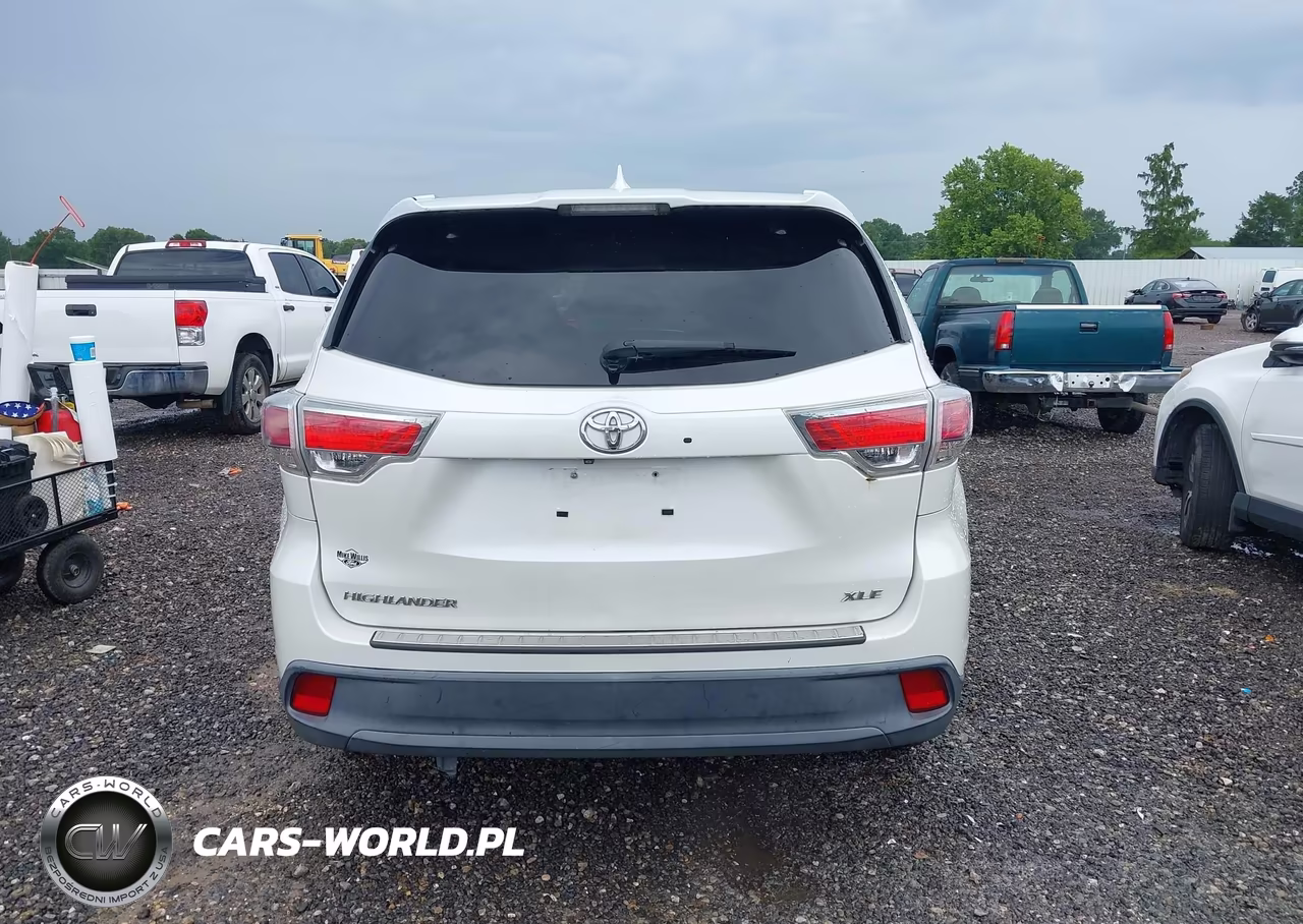 2014 Toyota Highlander Xle V6 VIN:5TDKKRFH3ES029212 - 17