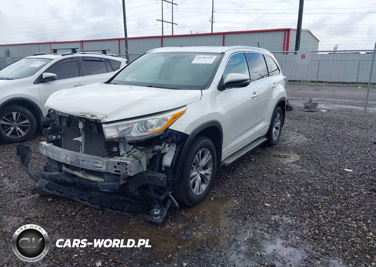 2014 Toyota Highlander Xle V6 VIN:5TDKKRFH3ES029212 - 2