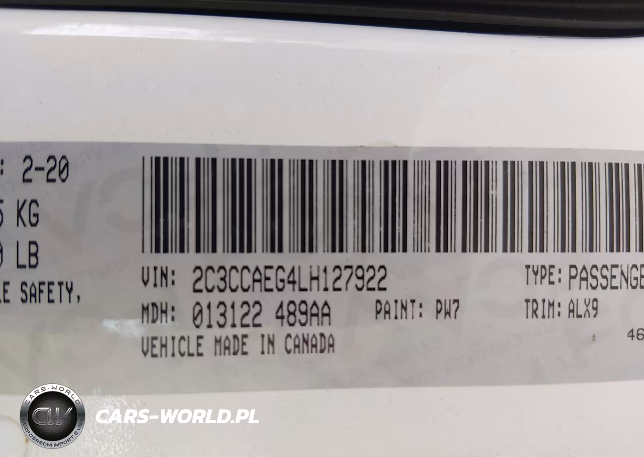 2020 Chrysler 300 Limited VIN:2C3CCAEG4LH127922 - 9