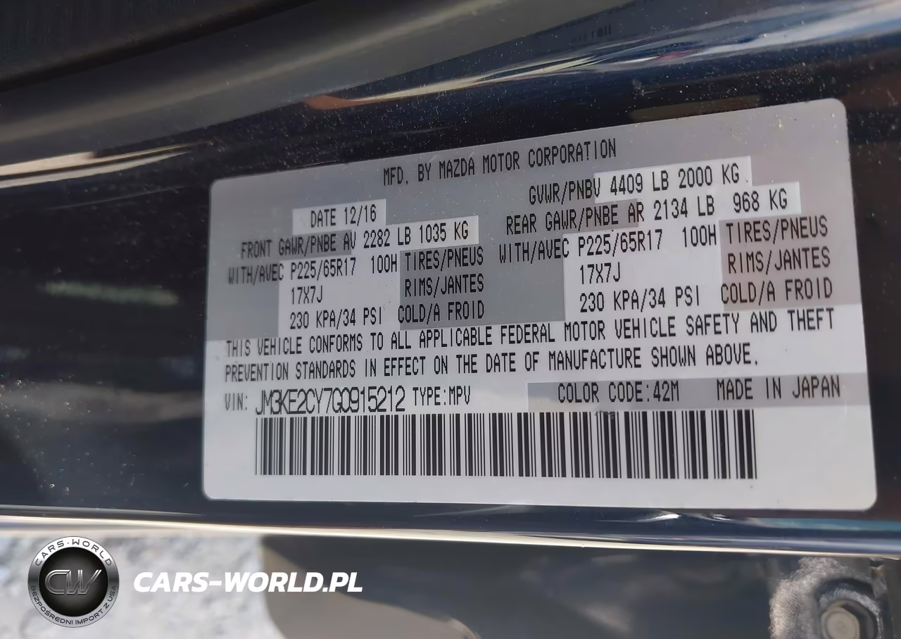 2016 Mazda Cx-5 Touring VIN:JM3KE2CY7G0915212 - 9